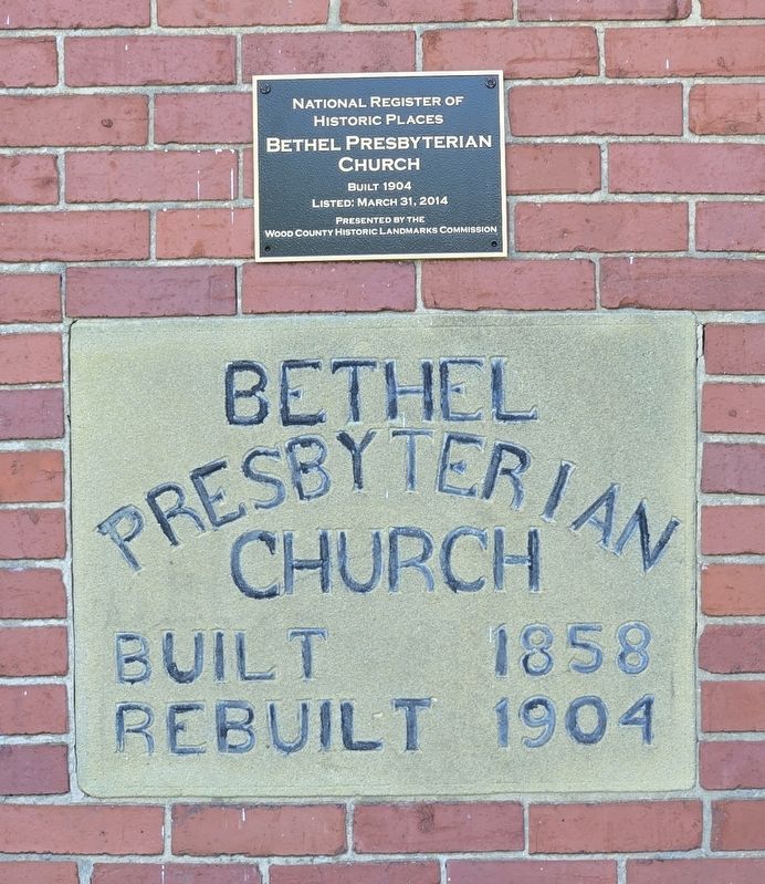 Bethel Presbyterian Church Marker image. Click for full size.