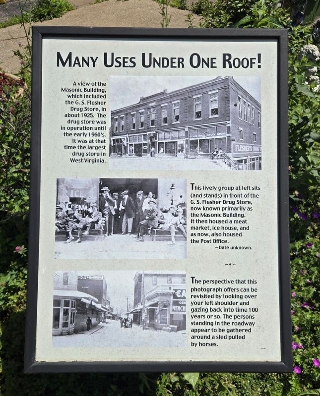 Many Uses Under One Roof! Marker image. Click for full size.