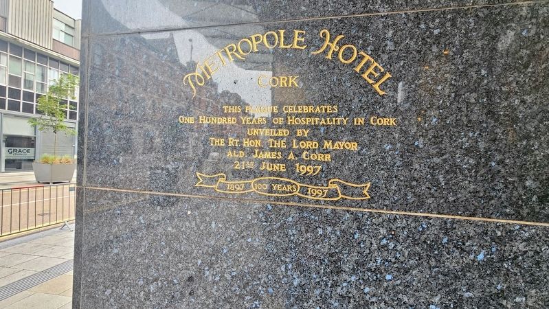 Metropole Hotel Marker. Click for full size. Metropole Hotel Marker image. Click for full size.