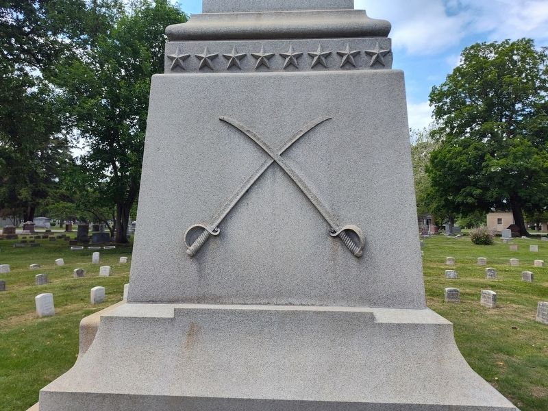 Toledo Civil War Memorial. Click for full size. Toledo Civil War Memorial image. Click for full size.
