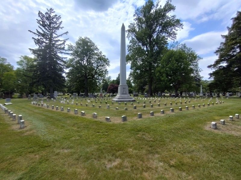 Toledo Civil War Memorial. Click for full size. Toledo Civil War Memorial image. Click for full size.