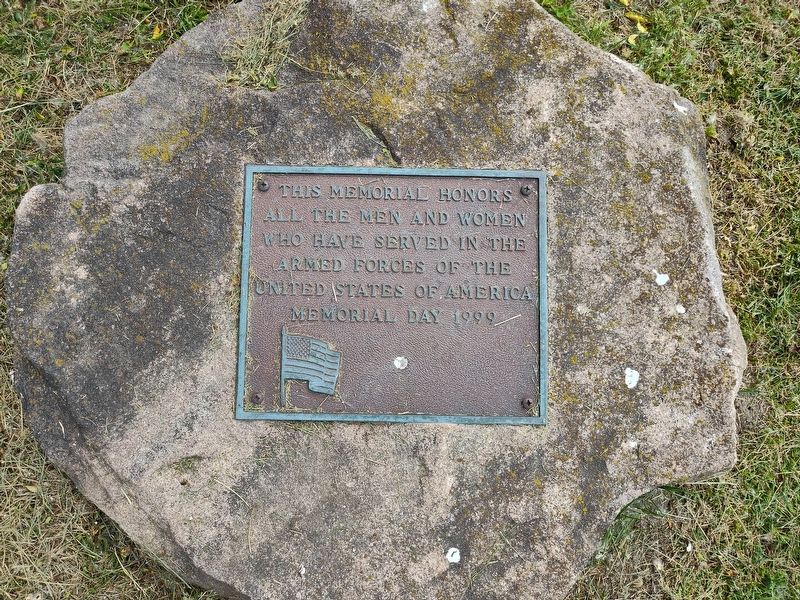 Veterans Memorial Marker. Click for full size. Veterans Memorial Marker image. Click for full size.