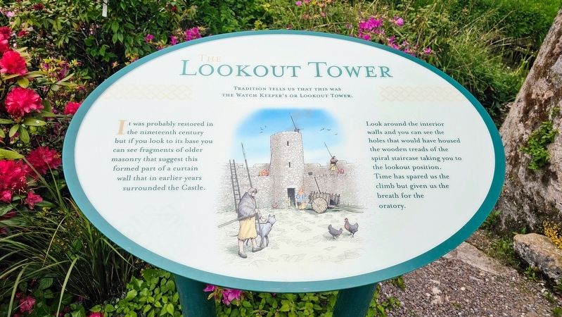 The Lookout Tower Marker. Click for full size. The Lookout Tower Marker image. Click for full size.