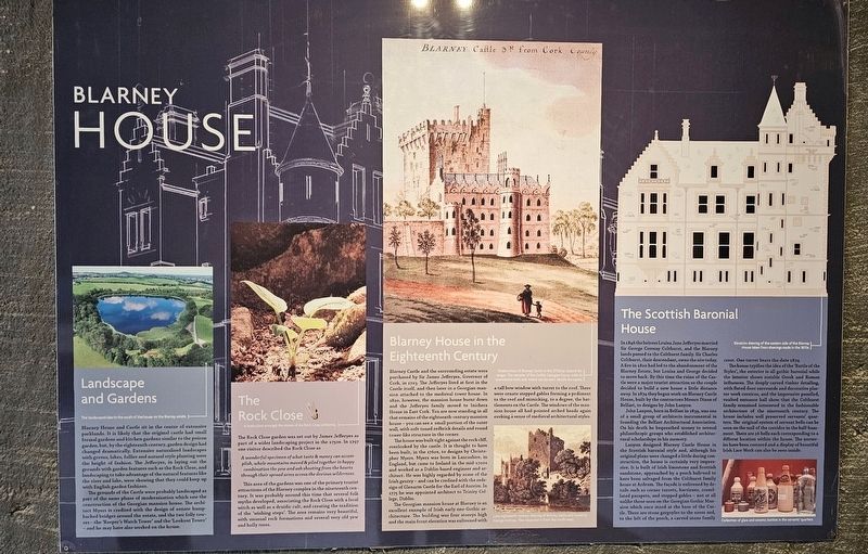Blarney House Marker image. Click for full size.