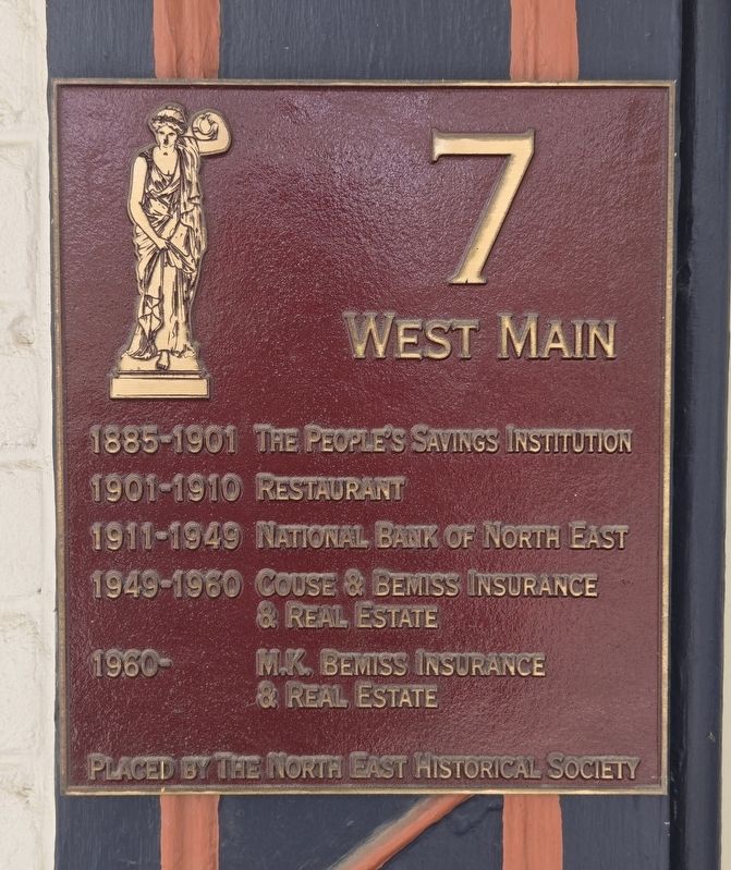 7 West Main Marker. Click for full size. 7 West Main Marker image. Click for full size.