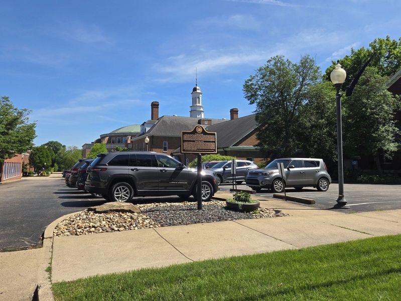 The Fight for Freedom / Marietta College Activism Marker. Click for full size. The Fight for Freedom / Marietta College Activism Marker image. Click for full size.