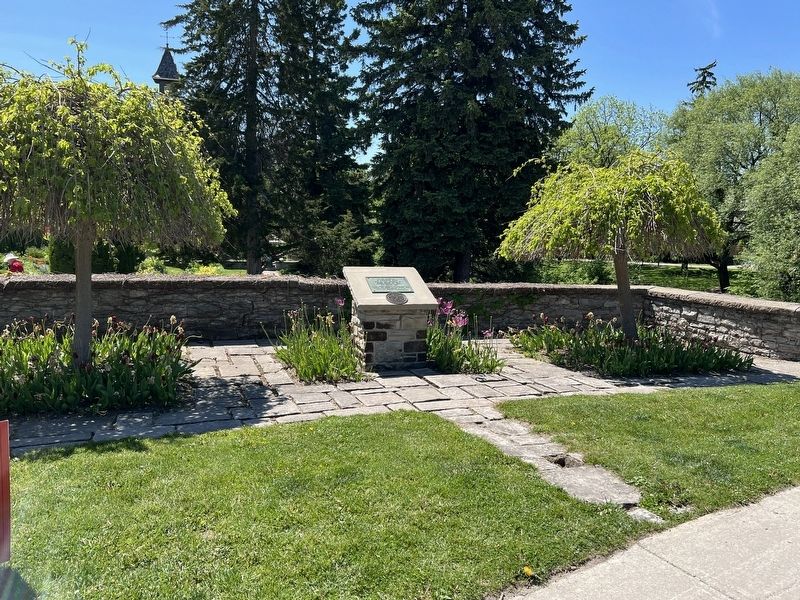The Shakespearean Gardens Marker. Click for full size. The Shakespearean Gardens Marker image. Click for full size.