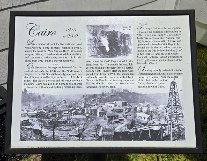 Cairo Marker. Click for full size. Cairo Marker image. Click for full size.