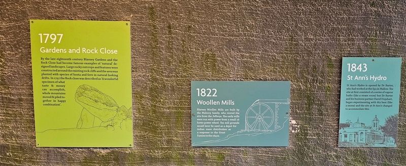 Blarney Castle Timeline, 1797-1843 image. Click for full size.