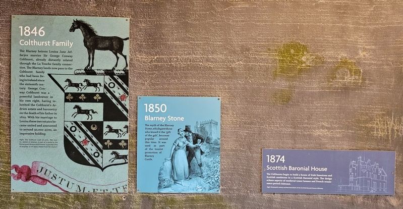 Blarney Castle Timeline, 1846-1874 image. Click for full size.