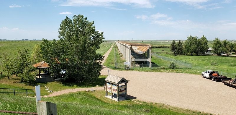 Brooks Aqueduct National Historic Site. Click for full size. Brooks Aqueduct National Historic Site image. Click for full size.