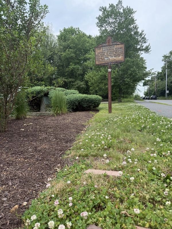 Goodenow Garrison House Site Marker image. Click for full size.