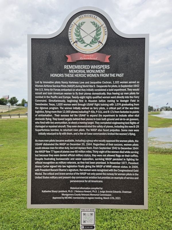 Remembered Whispers Marker image. Click for full size.