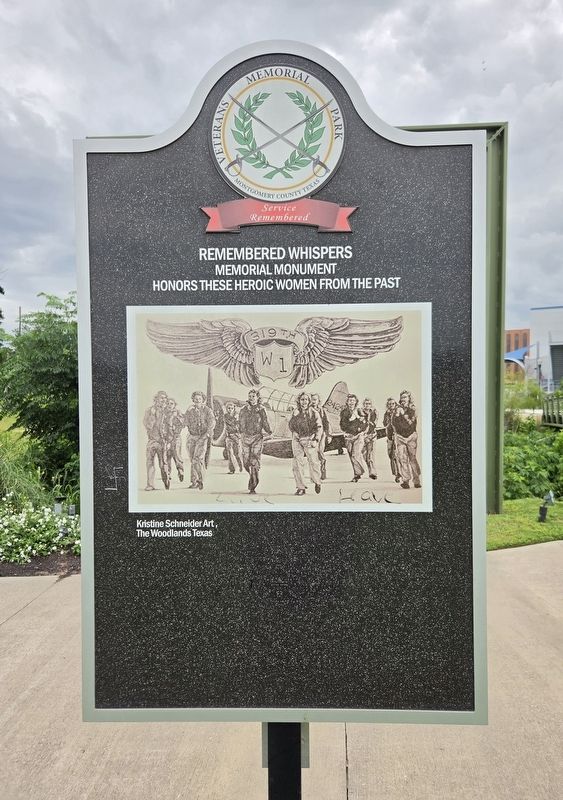 Remembered Whispers Marker - Reverse Side image. Click for full size.