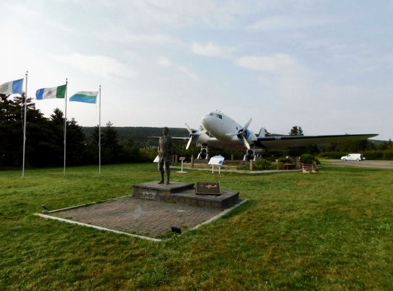 Amelia Earhart Monument & Marker. Click for full size. Amelia Earhart Monument & Marker image. Click for full size.