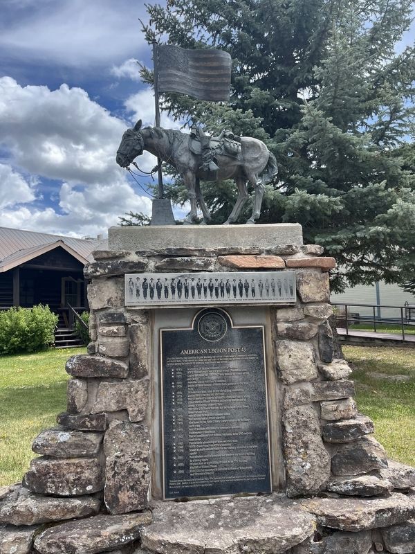 Silent Saddle Monument image. Click for full size.