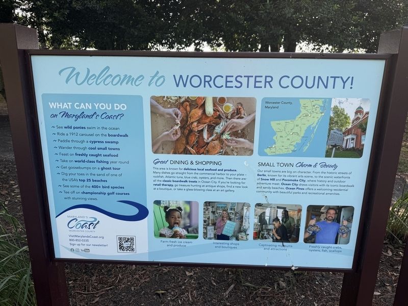 Additional signage at the display image. Click for full size.