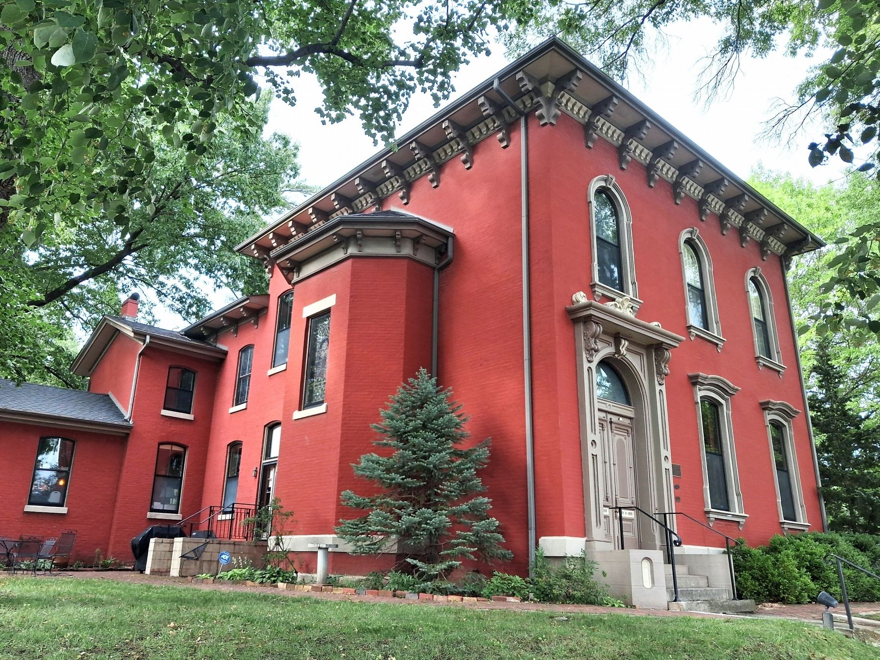Merritt Insley House. Click for full size. Merritt Insley House image. Click for full size.