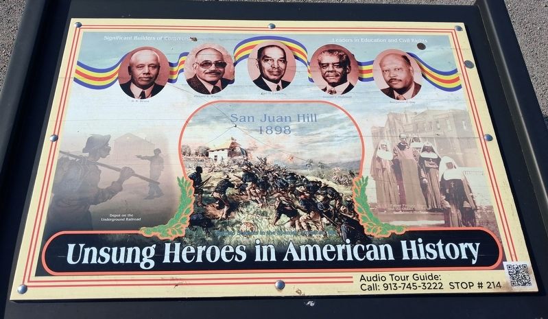 Unsung Heroes in American History Marker. Click for full size. Unsung Heroes in American History Marker image. Click for full size.