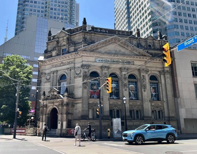 The Hockey Hall of Fame (former Bank of Montreal) image. Click for full size.