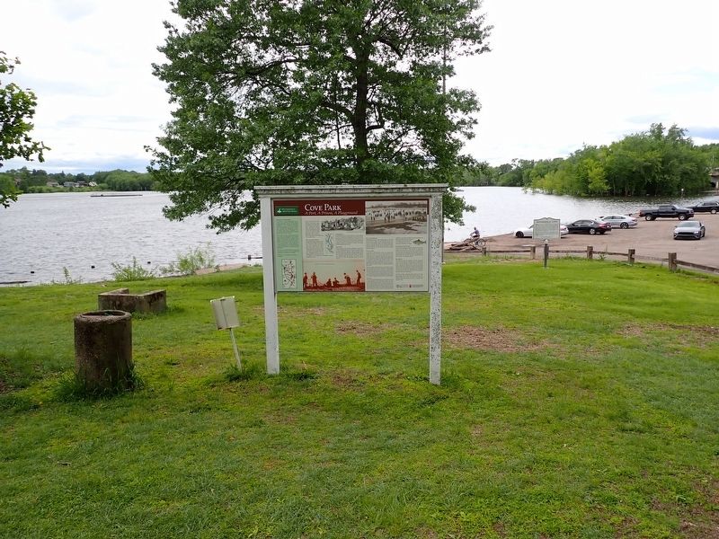 Cove Park Marker. Click for full size. Cove Park Marker image. Click for full size.