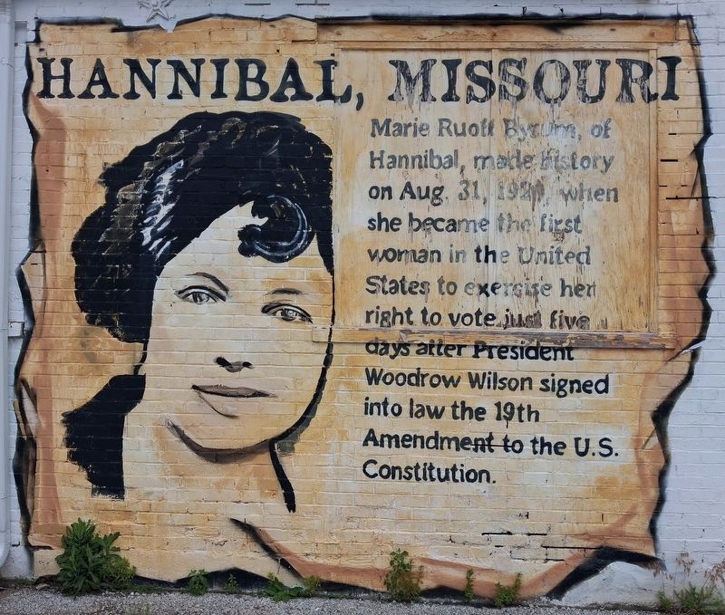 Marie Ruoff Byrum Mural. Click for full size. Marie Ruoff Byrum Mural image. Click for full size.