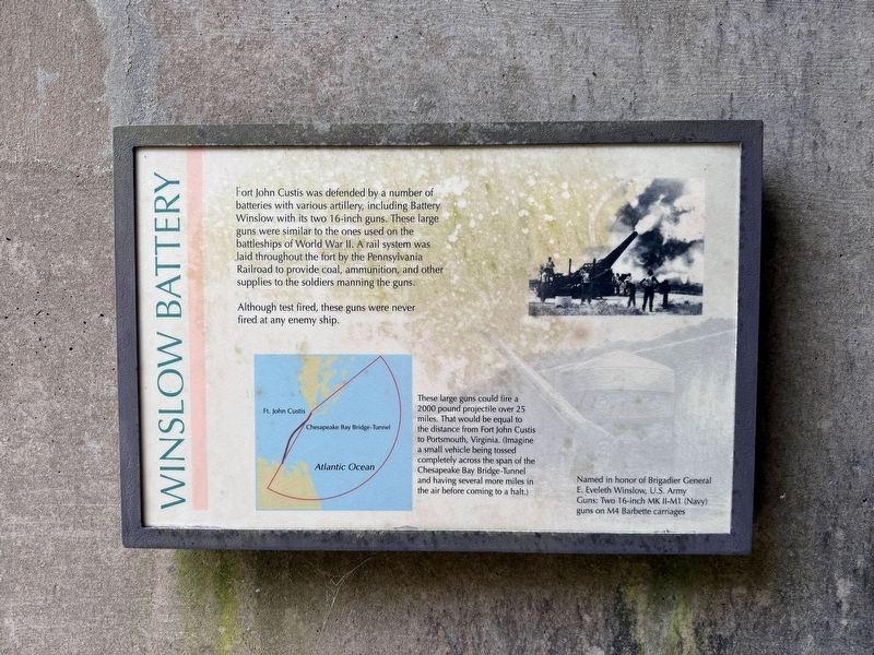 Winslow Battery Marker image. Click for full size.