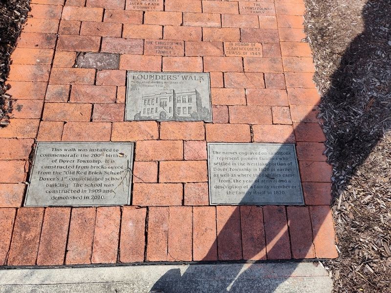 Founders' Walk Marker. Click for full size. Founders' Walk Marker image. Click for full size.