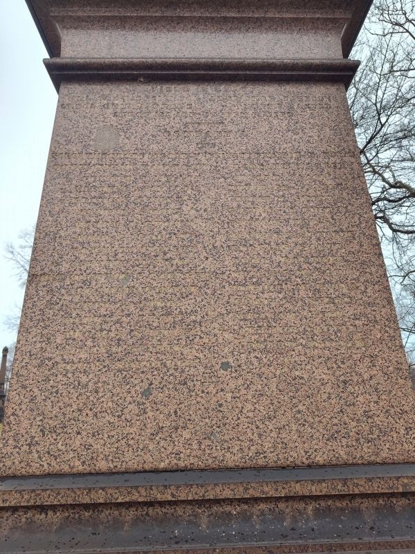 Woodland Cemetery Civil War Memorial Marker image. Click for full size.