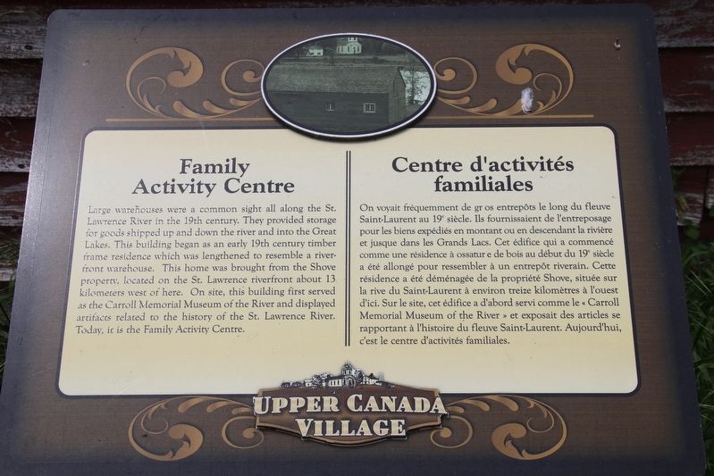Family Activity Centre Marker. Click for full size. Family Activity Centre Marker image. Click for full size.