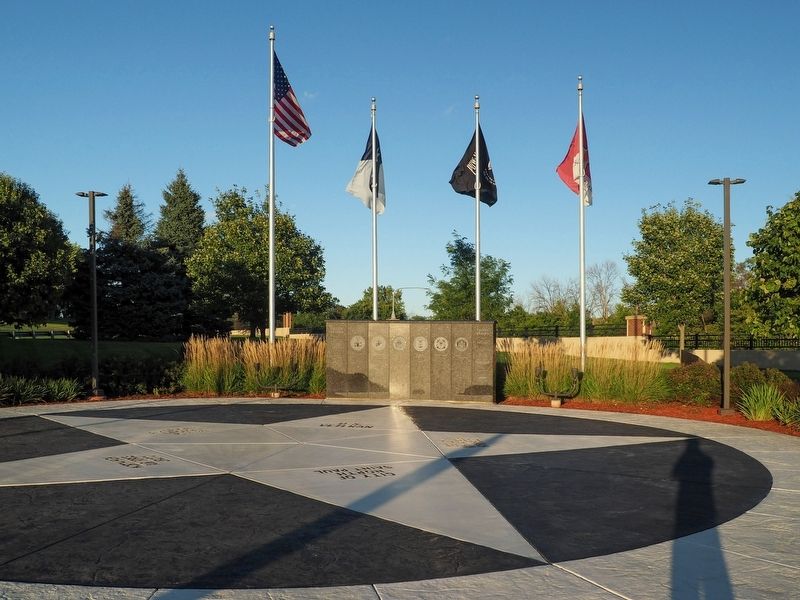 North St. Paul Veterans Memorial. Click for full size. North St. Paul Veterans Memorial image. Click for full size.