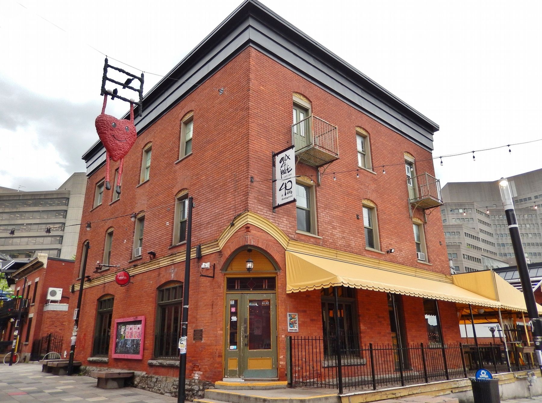 En 1919 est fond� en ses murs le conseil central des syndicats nationaux de l�Outaouais. image. Click for full size.
