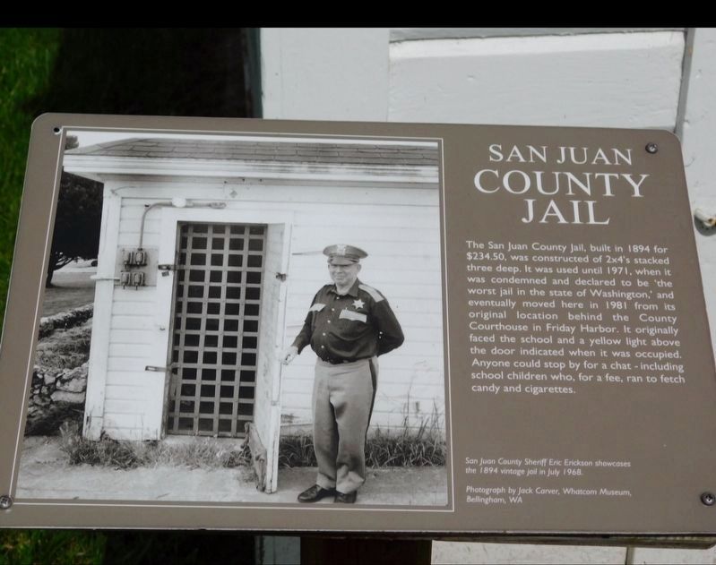 San Juan County Jail Marker. Click for full size. San Juan County Jail Marker image. Click for full size.