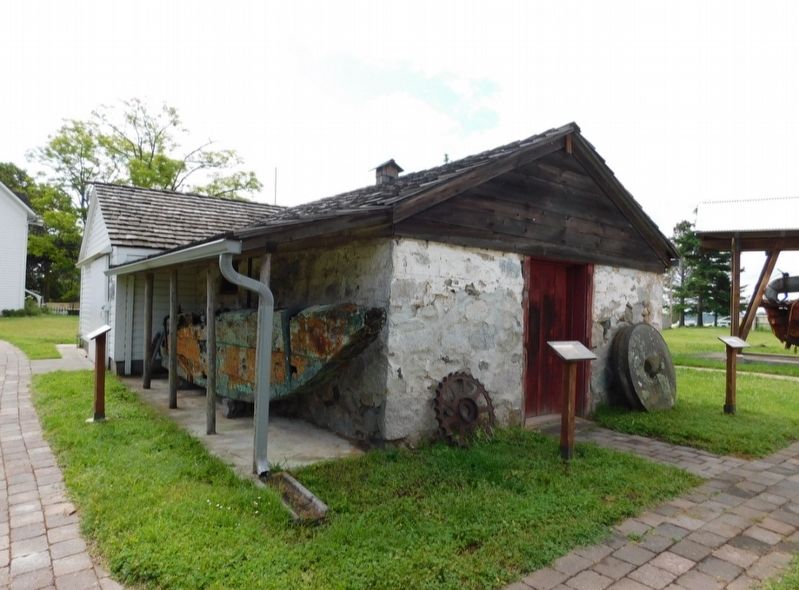 Stone Store House & Marker image. Click for full size.