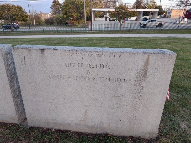 Delaware Mausoleum Marker. Click for full size. Delaware Mausoleum Marker image. Click for full size.