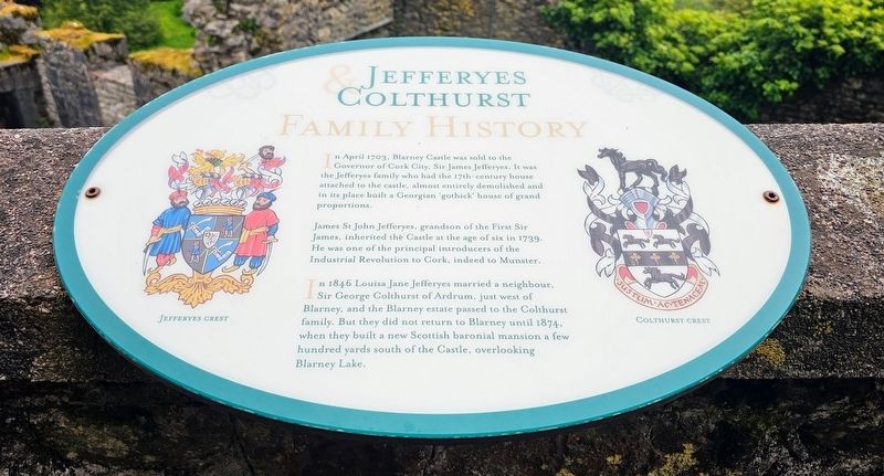 Jefferyes & Colthurst Marker. Click for full size. Jefferyes & Colthurst Marker image. Click for full size.