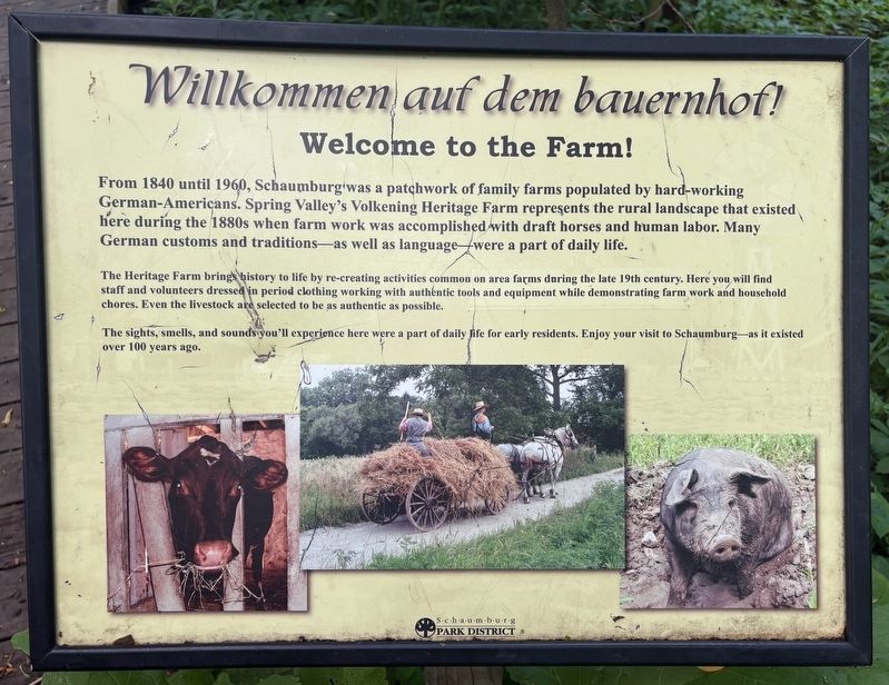 Welcome to the Farm! Marker. Click for full size. Welcome to the Farm! Marker image. Click for full size.