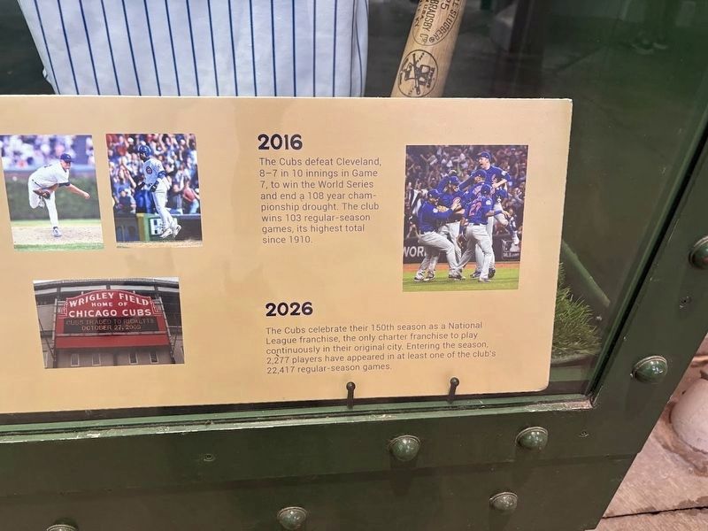 Into the Cubs Archives, 2016-2026. Click for full size. Into the Cubs Archives, 2016-2026 image. Click for full size.