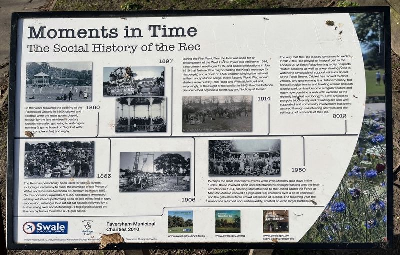 Moments in Time Marker. Click for full size. Moments in Time Marker image. Click for full size.
