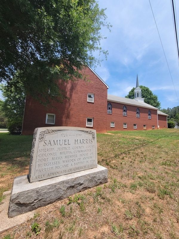 Samuel Harris Marker. Click for full size. Samuel Harris Marker image. Click for full size.