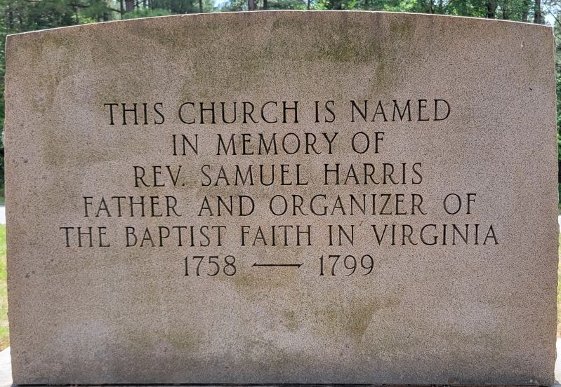 Samuel Harris Marker. Click for full size. Samuel Harris Marker image. Click for full size.