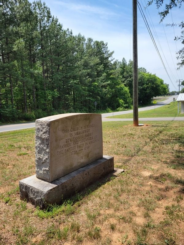 Samuel Harris Marker. Click for full size. Samuel Harris Marker image. Click for full size.