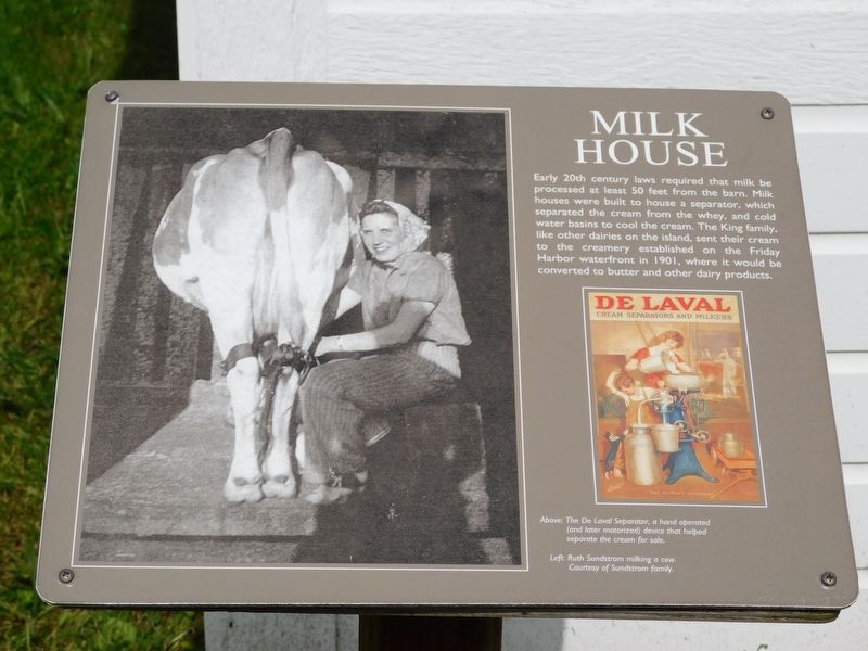 Milk House Marker image. Click for full size.
