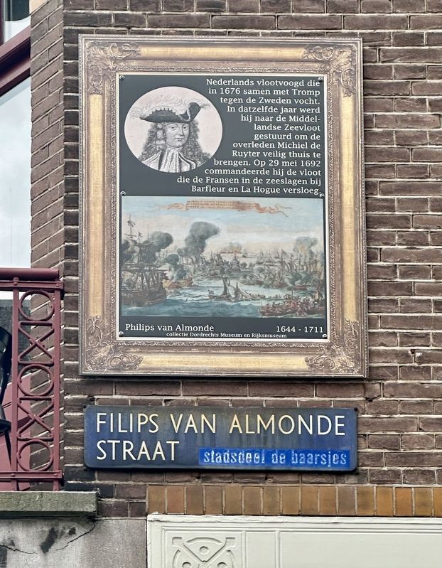 Philips van Almonde Marker. Click for full size. Philips van Almonde Marker image. Click for full size.