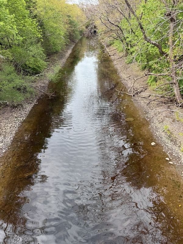 View from the Bridge at East Weymouth MBTA. Click for full size. View from the Bridge at East Weymouth MBTA image. Click for full size.