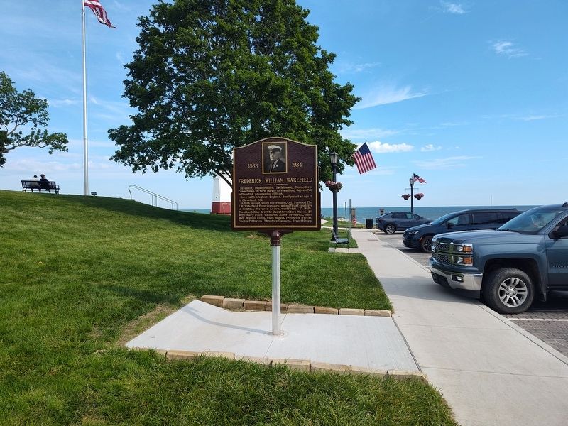 Frederick William Wakefield 1863 - 1934 / Harbor View 1909 - 2021 Marker image. Click for full size.