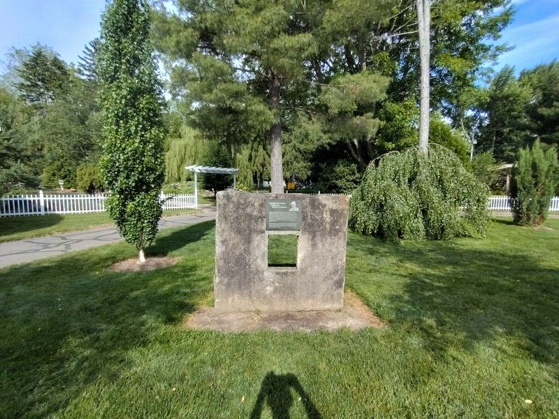 Schoepfle Rose Garden: Dedicated to Richard W. McGinnis Marker image. Click for full size.