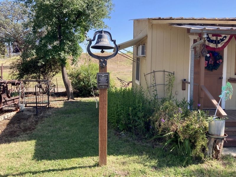 The Citrus School Bell and Marker image. Click for full size.