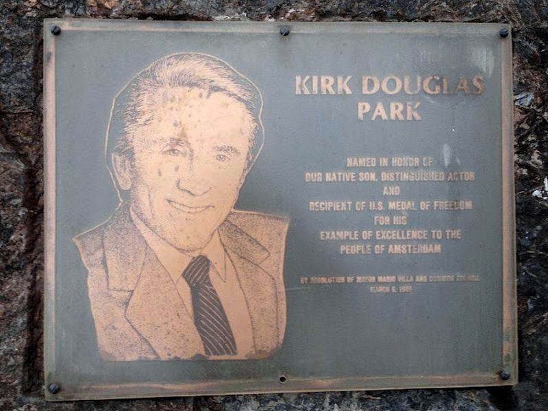 Kirk Douglas Park Marker image. Click for full size.