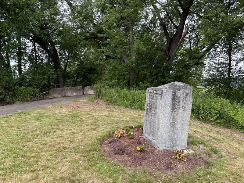 Old Town Bridge Marker. Click for full size. Old Town Bridge Marker image. Click for full size.